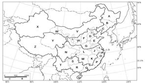龍鬚樹 中國地理填圖